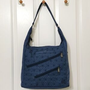 Lug Jamboree Convertible Shoulder/Crossbody Bag in Brushed Blue